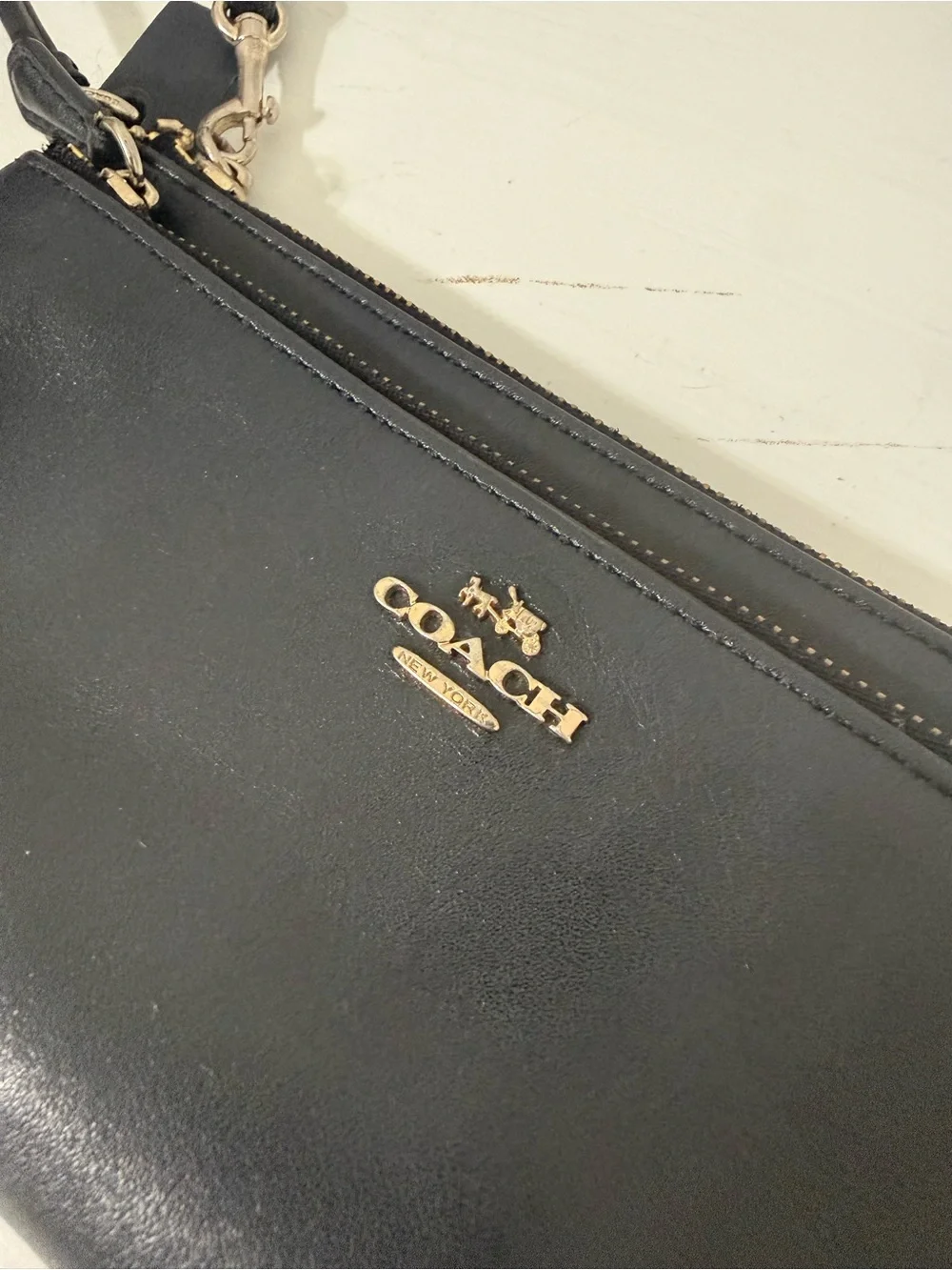 Coach sleek wristlet